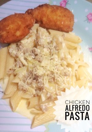 Foto resep Chicken Alfredo Pasta