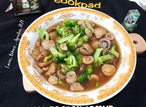 Foto resep Cah brokoli jamur merang