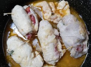 Foto di Involtini di pollo allo speck 🍗🥓🍷