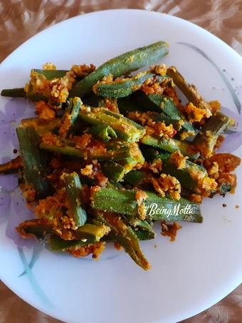 Easy Way Prepare Besan Bhindi Masala which Delicious