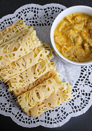 Foto di Roti jala (net crepes)