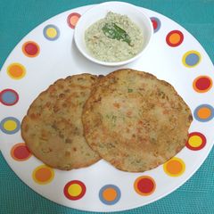 A picture of Instant Oats & Rice Flour Dosai.
