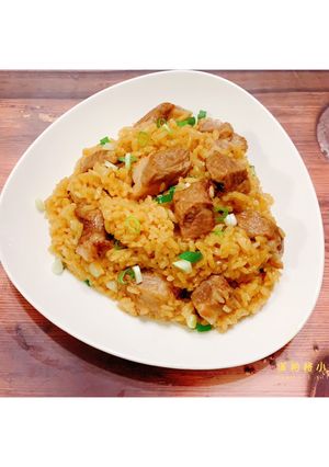 梅花豬肉炊飯 一鍋到底 的食譜成品照片