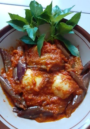 Foto resep 🍒 balado terong telor