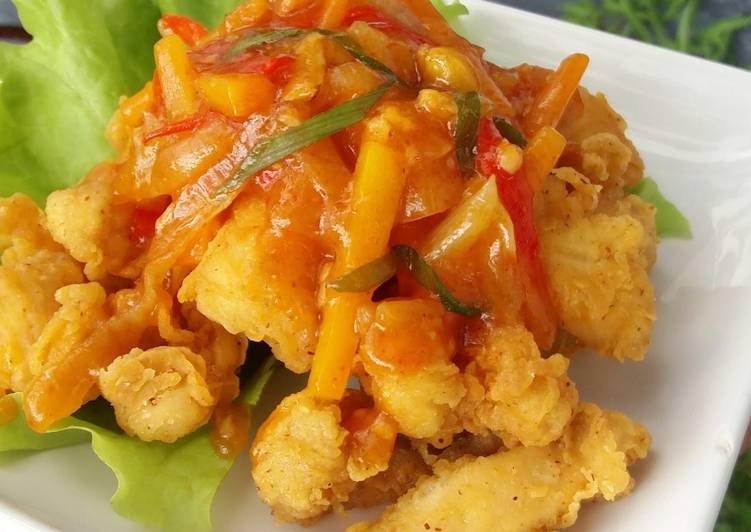 Resep Ayam Fillet Saus Nanas - CRV Turbin