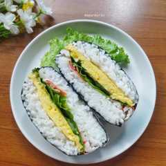 Onigirazu-レシピのメイン写真