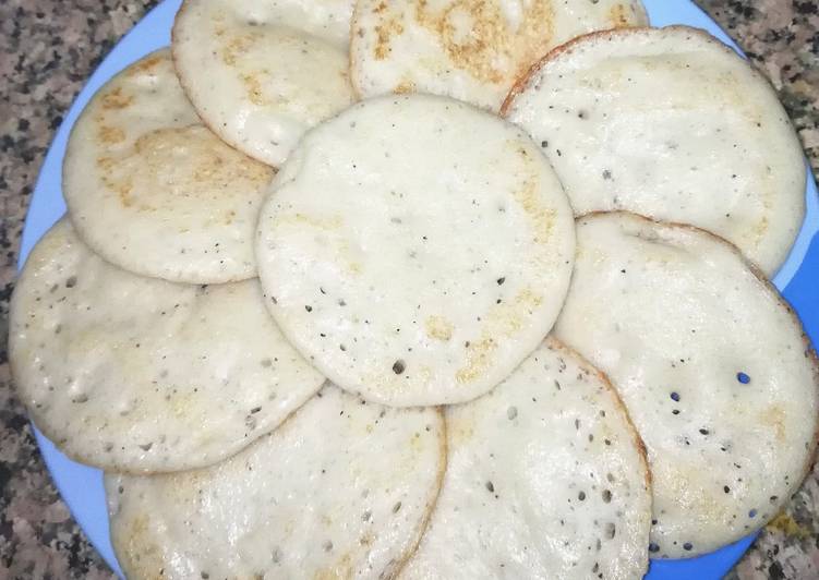 Steps to Prepare Great Chinnappam(small appams) | Simple Recipe For Dinner