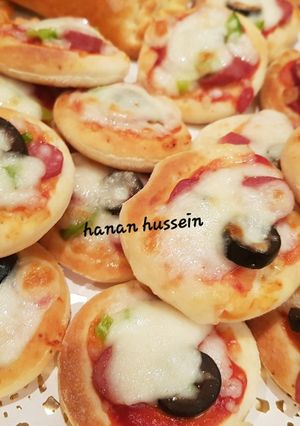 صورة لوصفة بيتزا بعجينه لكل المعجنات 🍕