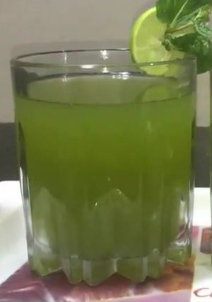 A picture of Healthy Mint Juice.