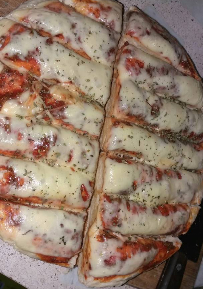 Una foto de Pizza con levadura fresca 🍕