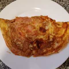 Una foto de Omelette de jamón y queso a mi manera🇺🇾