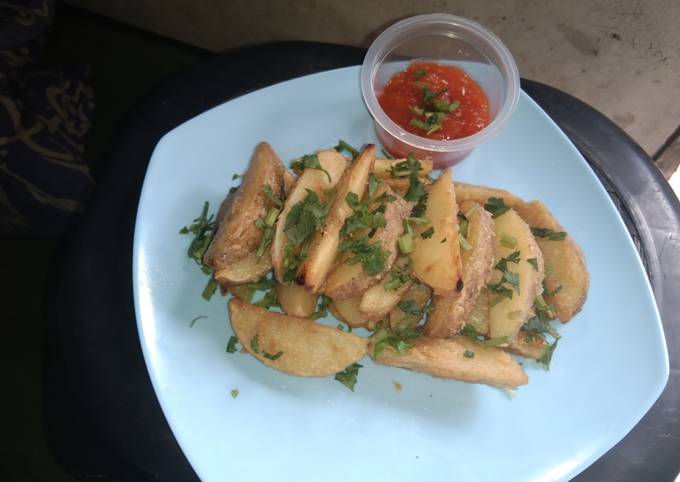 Resep Membuat Potato Wedges Sederhana yang Sempurna