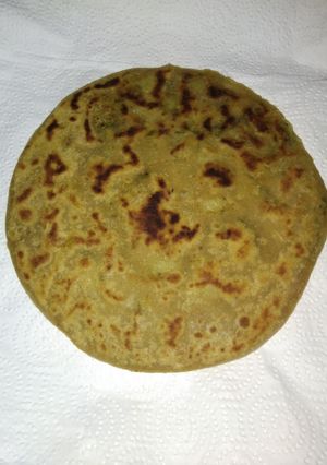 A picture of Aloo Paratha.