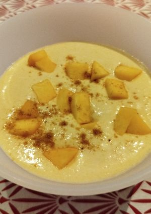 Foto principal de Ajoblanco de Nectarina y Yogur a tu gusto