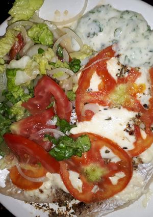 Una foto de Merluza a la pizza 🥗