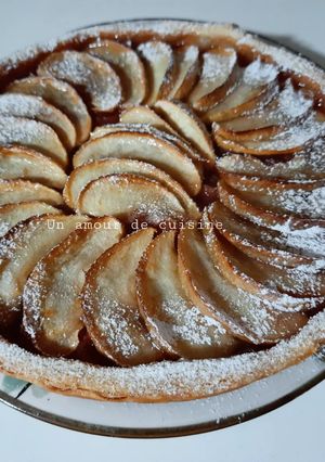 Une photo de Tarte fine coings pommes 🍎