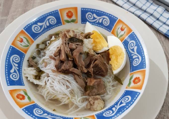 Resep Soto Daging Sapi (Bening Seger) yang Enak