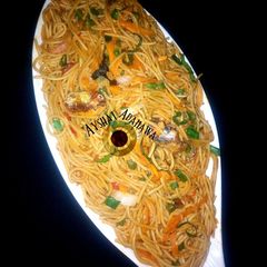 A picture of Pasta jollof.