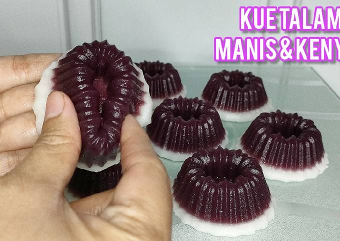 Resep Talam Ubi Ungu Resep Talam Ubi Ungu
