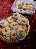 Coconut peda or rolls
