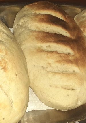 Una foto de Pan casero con harina para pizza