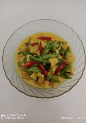 Foto resep Buncis Tahu Santan Cepat Mudah