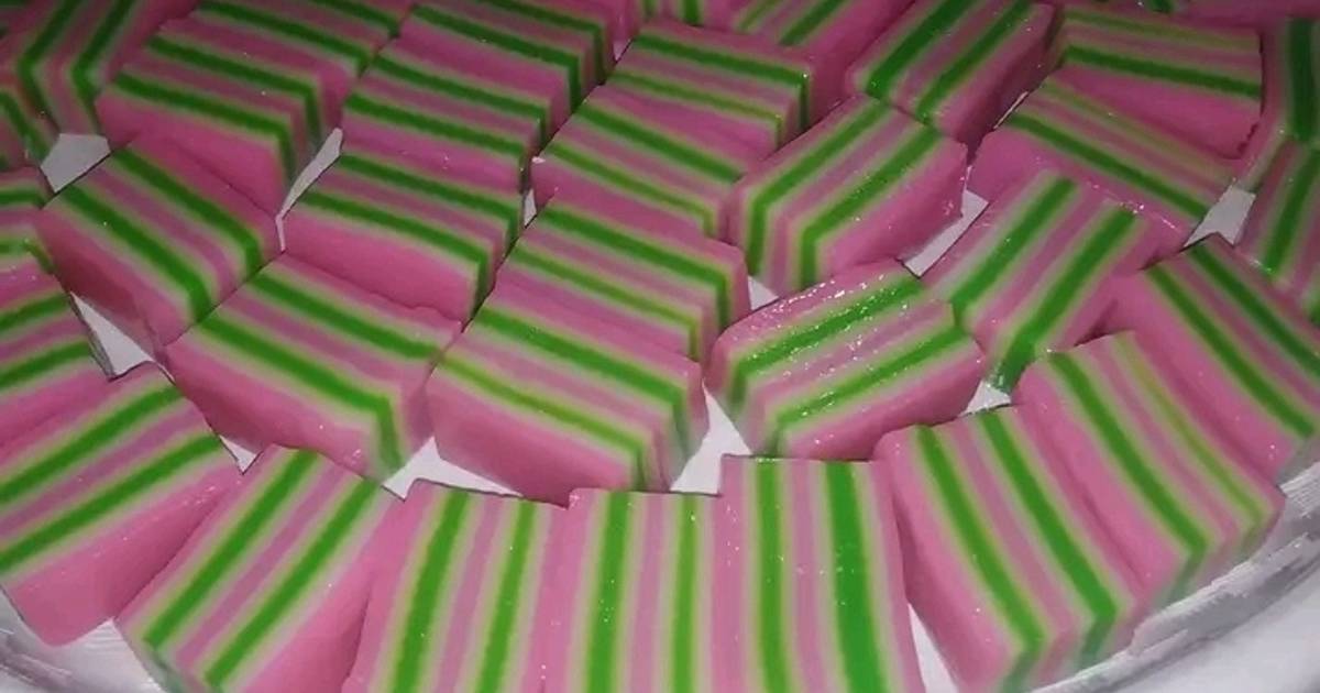 Resep Lapis Tepung Tapioka Oleh Ade Iif - Cookpad