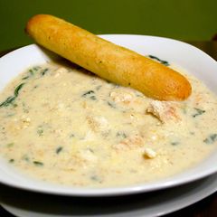 A picture of Chicken and Gnocchi Soup.