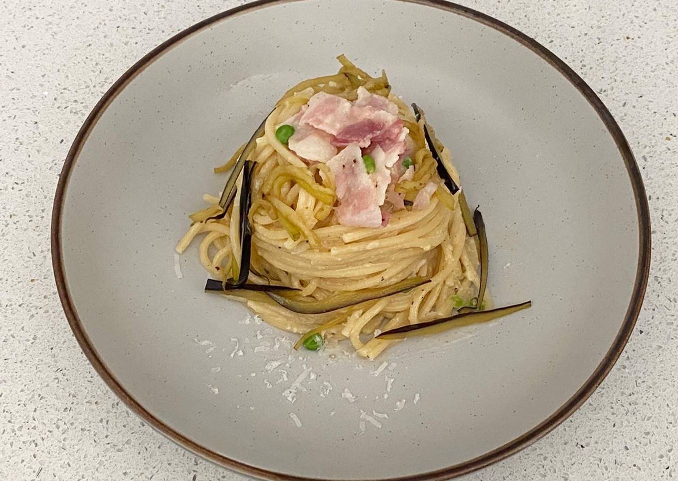 Deany's spaghetti carbonara