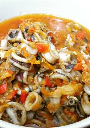 Foto resep Sambal Cumi Basah