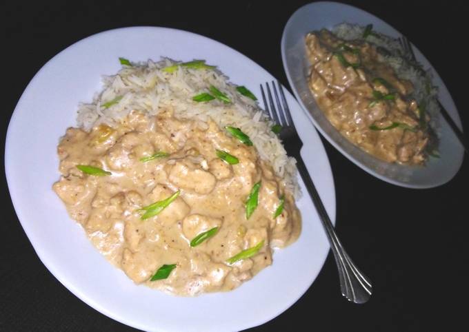 Recipe of Ultimate Apple chicken curry for two