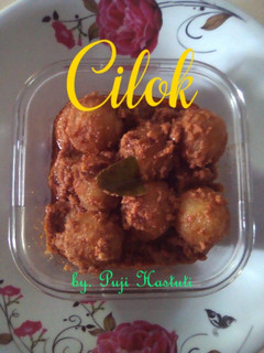 Foto resep Cilok Sambal Kacang