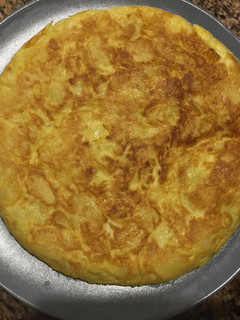 Una foto de Tortilla de patatas baja en calorías