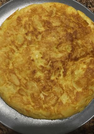 Una foto de Tortilla de patatas baja en calorías