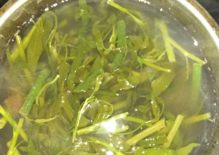 Resep Sayur asem kangkung kacang simple, Menggugah Selera