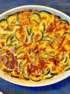 Una foto de Gratinado de calabacín