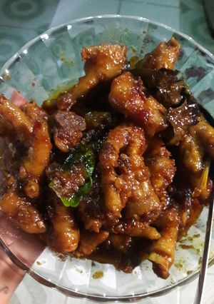 Foto resep Ceker ayam pedas manis👌