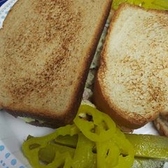 Chopped Ham Salad Sandwich A picture of Chopped Ham Salad Sandwich.