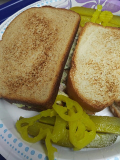 A picture of Chopped Ham Salad Sandwich.