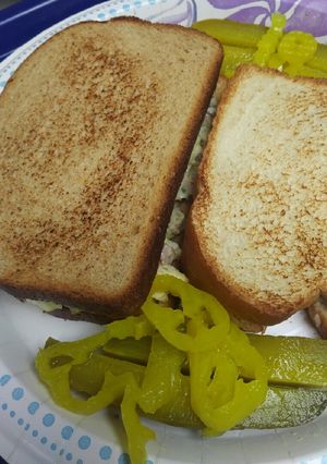 A picture of Chopped Ham Salad Sandwich.
