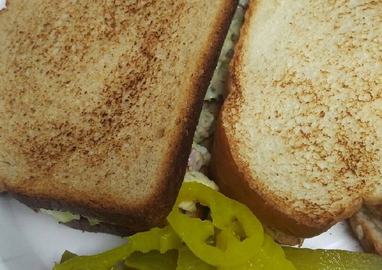 Easiest Way to Make Favorite Chopped Ham Salad Sandwich