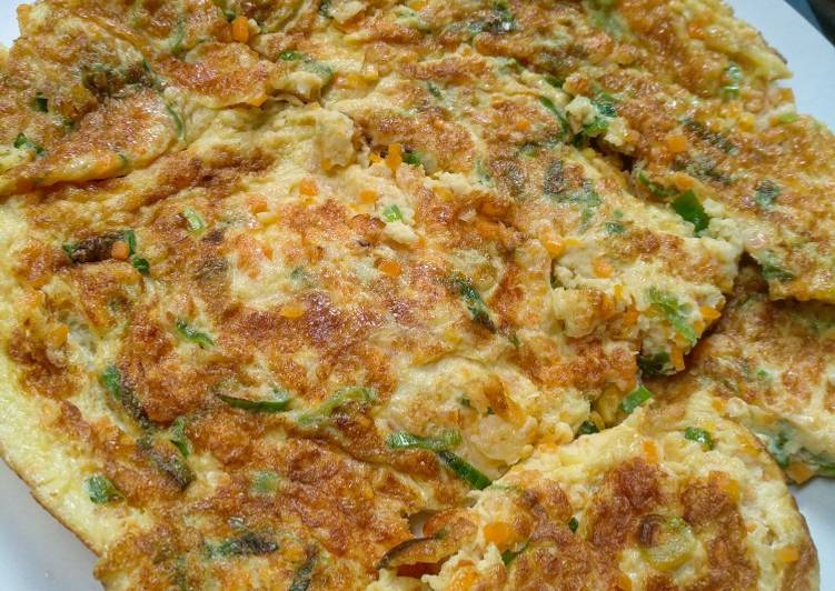 Resep Telur Dadar Wortel | Resep Membuat Telur Dadar Wortel Yang Bikin Ngiler
