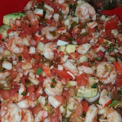 A picture of Shrimp Cocktail "Spicy".