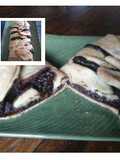 Trenza de chocolate oscuro