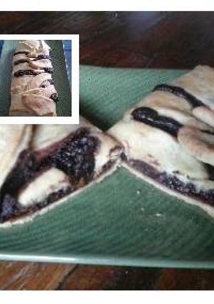 Una foto de Trenza de chocolate oscuro