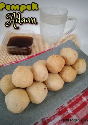 Foto resep Cemilan Tradisional : Pempek Adaan