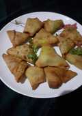 Easy Baked Chinese Patti Samosa बेक्ड पट्टी समोसा