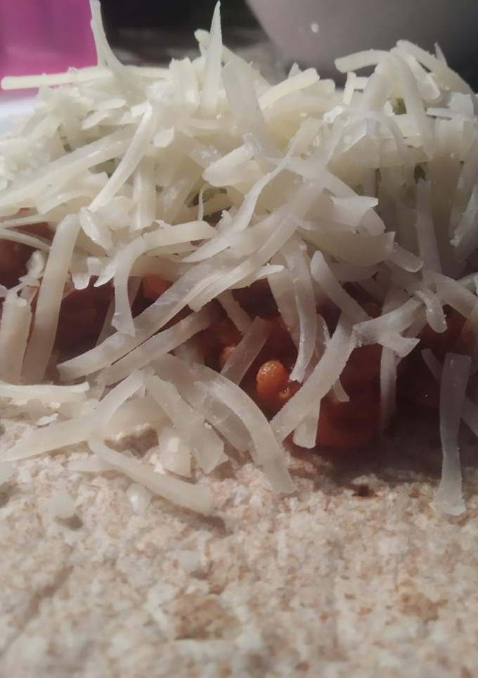 Una foto de Fajitas especiadas de lentejas