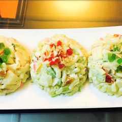 A picture of Russian Salad😋.