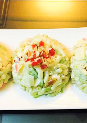 A picture of Russian Salad😋.